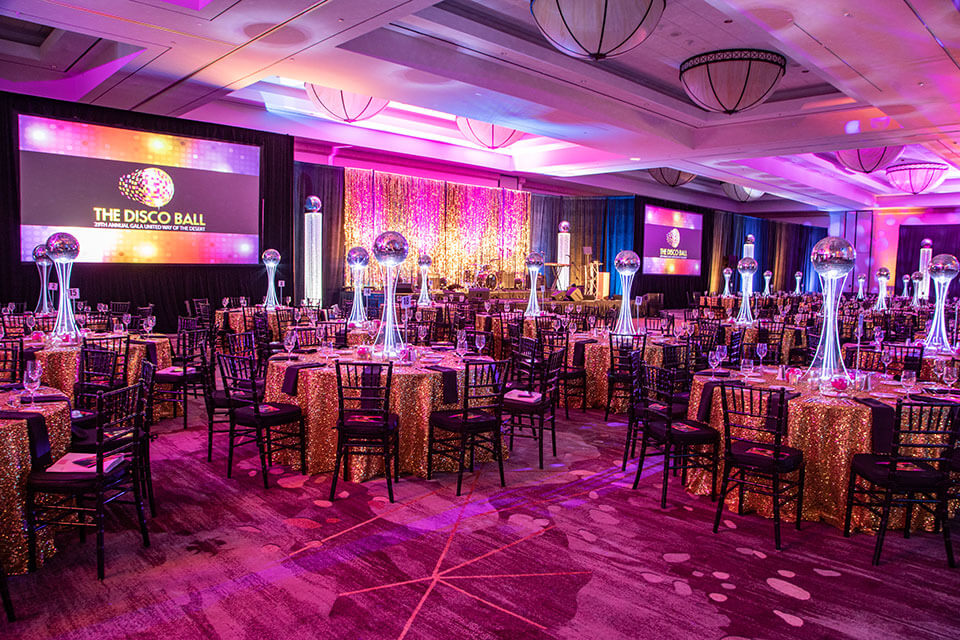 United Way - The Disco Ball | MOMENTOUS Event Planner